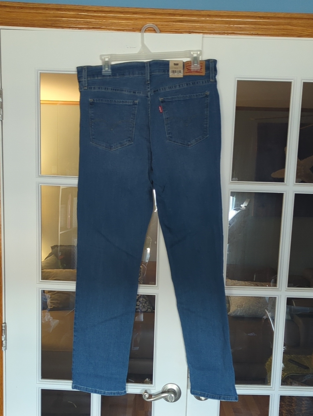 Levi's Women's Dark Blue Straight-Leg Jeans